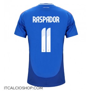 Italia Giacomo Raspadori #11 Prima Maglia Europei 2024 Manica Corta